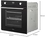 Willow WOF60DBK 60cm Fan Assisted Oven with Plug and 7 Functions view 9