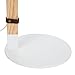 Brightech Oliver LED Floor Lamp - Contemporary Natural Ash Shaded Light Fixture - Standard E26 Socket - Energy Efficient Brightech LightPro 9.5-Watt LED Bulb Included - Architectural Scale Beam Lamp