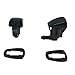 85381-AE020 Pack of 2 Windshield Washer Sprayer Nozzle Kit for 2004-2010 Sienna Replace OE 85381AE020