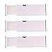 Hossejoy Dresser Drawer Organizers, Expandable Drawer Organizer/Divider - for Bedroom, Bathroom, Closet, Office, Kitchen Storage - 3 Pack