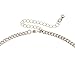 D EXCEED Womens Fashion Statement Necklace Bib Teardrop Bubble Stone Necklace Party Jewelry for Ladies 18