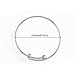 ZX Jewelry 12pcs Womens Expandable Blank Bangles Bracelets for Jewelry DIY Making 2.6inch