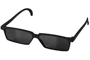 RHODE ISLAND NOVELTY 4KIDS Toy / Game Awesome Rearview Spy Glasses Mirror Vision - See What's Behind You! (for Ages 14 Years and Up)