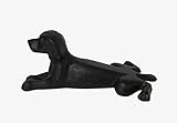 Cast Iron Labrador Dog Door Wedge