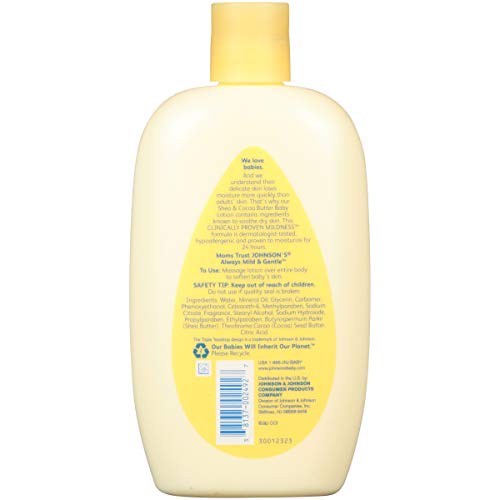 Johnson's, Baby Lotion Shea & Cocoa Butter, 15 fl oz Pricepulse