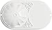 Hunter 25139 36-Inch Standard Extension Downrod, White
