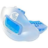 Shock Doctor Max Airflow 2.0 Lip Guard / Mouth Guard. Football Mouthguard 3500. For Youth and Adults OSFA. Breathable Wide Opening Mouthpiece. Helmet Strap Included