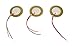 3-pack 20mm Piezoelectric Elements/Contact Pickups with 2