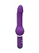 Ladygasm Silicone Sloan Vibrator Flexible Realistic DildoPurple, 0.35 Pound