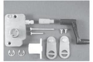 TECHNOLOGYLK STB RV Side Mount Torque Bar Operator Kit, 1/2" Hole, 1/2" Hub Projection, Right Hand