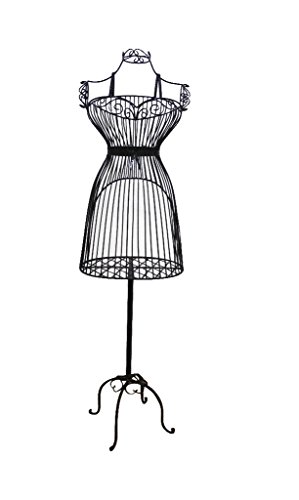 UPC 640265304897, Female Steel Wire Mannequin Dress Form 36&quot;21&quot;40&quot; on Decorative Stand (0003 BLK)