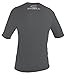 O'Neill Men's Basic Skins UPF 50+ Short Sleeve Sun Shirt, Smoke, Medium