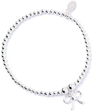 Sterling Silver Sterling Silver Ball & Noodle Bead Bracelet