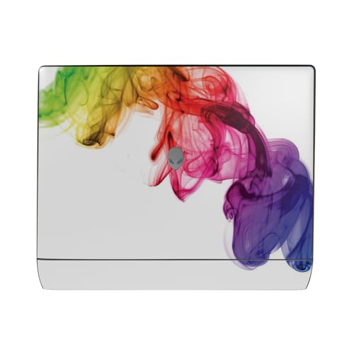 Laptop Skin Compatible with Alienware 16 Area-51 (2025) - Rainbow Smoke - Premi…