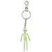 Off the Wall Toys Alien Glow-in-the-Dark Bendable Keychain