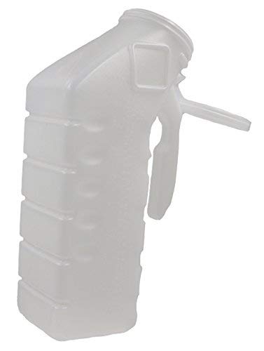 Healthstar Odor Shield Male Urinal 32 oz - 2 Pack | Spill-Resistant with Mess-Free Tight Seal Lid (2 Pack)