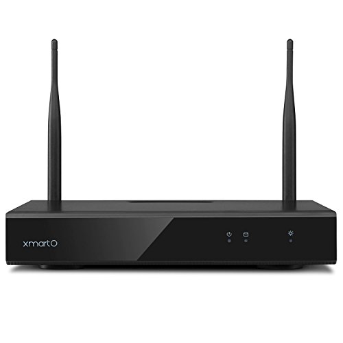 xmartO WNQ28 8 Channel 1080p Full HD Security Network Video Recorder NVR System with Built-in WiFi Router, Supports 8 Cameras, Supports up to 6TB HDD (HDD Not Included)