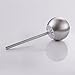 KES Toilet Brush, Toilet Scrubber with Bowl Holder (SUS 304 Stainless Steel) Brushed Toilet Bowl Brush, BTB200-2