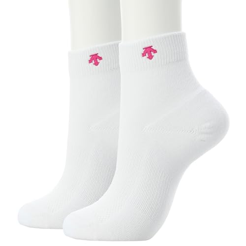 [デサント] 靴下 2足組 2点セット バレーボール 抗菌防臭 定番 メンズ レディース 男女兼用 練習 WMZ(DVB-9136S2) 20.0-23.0 cm