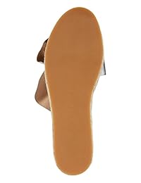 Avec Les Filles by Joyce Azria Gemma Espadrille Bow Slide