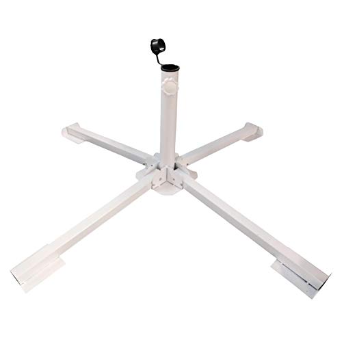 Yaegarden Foldable Beach Stand, Patio Sunshade Anchor Holder, Umbrella Flagpole Stand Base, Adjustable Patio Umbrella Base Holder, Sun Umbrella Support