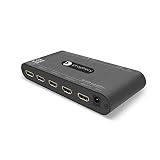 gofanco Prophecy HDMI Splitter 4K 60Hz HDR 1x4 - YUV 4:4:4, 3D, HDMI 2.0a, HDCP 2.2, EDID, 18Gbps, Auto Scaling, Low Heat, Cascadable, Firmware Upgradable, 4 Port 1 in 4 Out