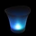 Bryt LED Lighted Ice Bucket – Champagne, Wine and Beer Ice Bucket for Parties with Blue Bucket Light - Keeps Drinks Chilled