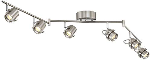 Pro Track Mason 6-Light Satin Nickel LED Track Light - Pro Track - Thumbnail 5