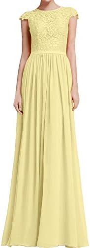 Bridesmaid Dresses Chiffon Long Prom Dress Lace Maxi Wedding Formal Evening Party Gown