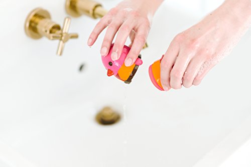 Mold Free Easy Clean Bath Squirters - 2pc Robin and Swan Floatie - Thumbnail 2