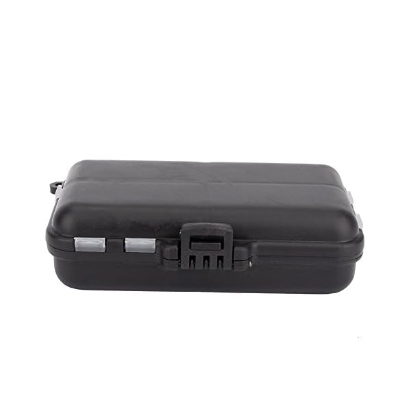 Yosoo-Strong-Plastic-Portable-Light-Weight-Fishing-Storage-Box-Fishing-Lure-Bait-Tackle-Waterproof-Storage-Box-Case-with-26-Individual-Compartments-Black