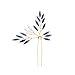 Barode Blue Wedding Crystal Hair Pins Bridal Hair Clips Accessories Hair for Brides and Bridesmaids Pack of 2