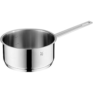 WMF VarioCuisine steelpan 16 cm, zonder deksel, kookpan 1,4 l, Cromargan gepolijst roestvrij staal, paninductie…
