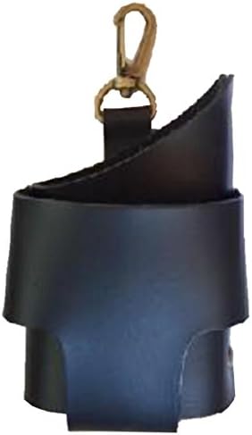 MOTOBAYASHI (Motohayashi) iQOS (ICOS) Ai Kos case open black with leather case open carabiner