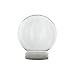 Creative Hobbies 4 Inch DIY Clear Plastic Water Globe Snow Globe with Screw Off Cap -Great for DIY Crafts
