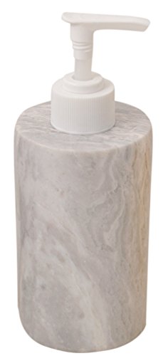 White Marble hand liquid soap dispenser ( pump ) for bathroom and kitchen countertop