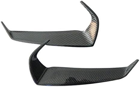 Carbon Fiber For NISSAN R35 09-14 GTR Headlight Eye Lid Eyebrows Eyelids Trim Cover Panel Overlay Pair