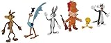 NJ Croce Looney Tunes - 6-Piece Bendable Action Figure Set