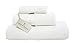 Supima Cotton 3 Piece Bath Towel Set by Laguna Beach Textile Co - Bath Towel, Hand Towel, Washcloth - Hotel Quality, Plush, 730 GSM White