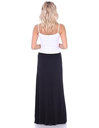 Maxi falda de verano para dama, casual, larga, convertible, hecha en Estados Unidos