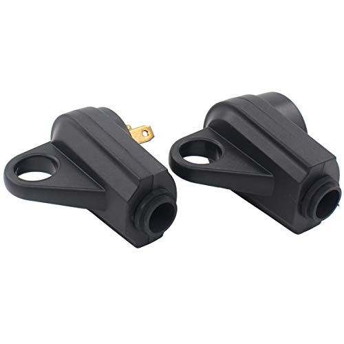 XtremeAmazing 30Amp RV Male and Female Receptacle Plug Electrical Adapter Set with Ergonomic Grip Handle 55245