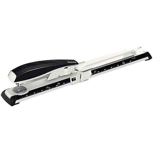 Leitz 55600095 Nexxt Series Metal Long-Arm Stapler - Black