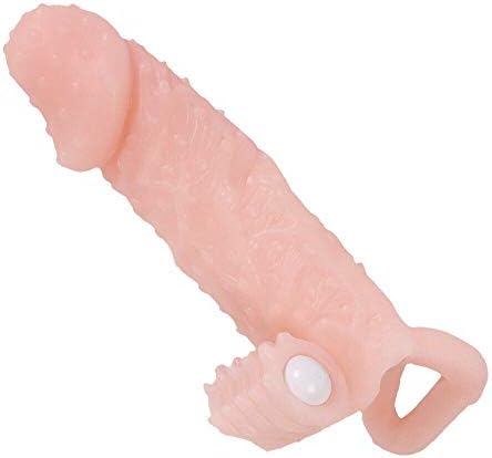 5 Inch Vibration Sleeve Enhancer Sheath Thickening Couple Toys