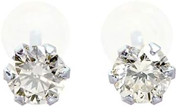 Sears se56-0001 0.2ct Natural Diamond PT900 Platinum Diamond Pair Earrings