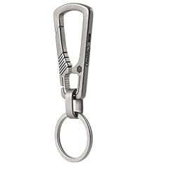 KeyUnity KM04 Titanium Carabiner Keychain