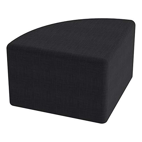 Learniture Structured Pie 12" H Stool -Flexible Modular Collaborative Soft Seat…