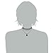 Jane Stone Fashion Stretch Choker Necklace Multi-Layered Leather Cord with Pendant for Women Girls