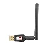 Wifi Adapter, 600Mbps Dual Band 802.11ac Antenna USB Network Adapter For Windows XP/Vista/7/8/8.1/10 (32/64bits) MAC OS