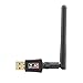 Wifi Adapter, 600Mbps Dual Band 802.11ac Antenna USB Network Adapter For Windows XP/Vista/7/8/8.1/10 (32/64bits) MAC OS