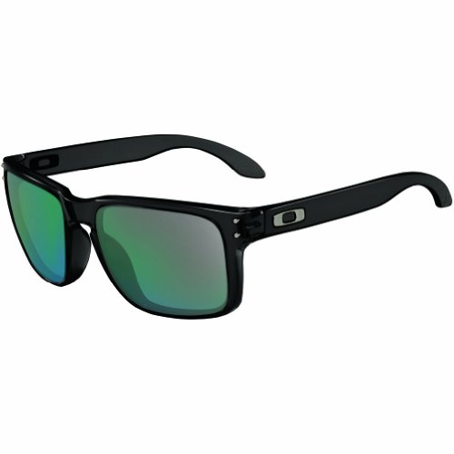 Oakley Men's Holbrook Rectangular Sunglasses, Matte Black Ink, 56 mm
